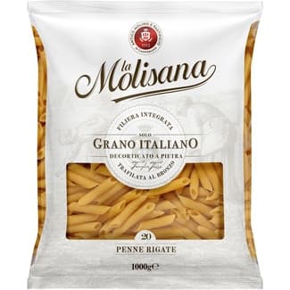 Penne rigate N.20 Trafilata al Bronzo paquete 1 kg -