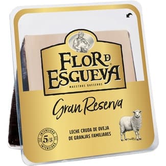 Queso añejo de oveja elaborado con leche cruda Gran Reserva cuña 150 g -