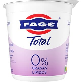 Total yogur griego natural desnatado 0% m.g. sin azúcares añadidos envase 950 g -