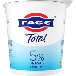 Griego natural 5% m.g. sin azúcares añadidos envase 950 kg -