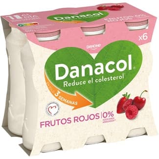 Sabor frutos rojos 0% azúcares añadidos sin gluten pack 6 unidades 100 g -