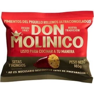 Pimientos del piquillo rellenas de setas y hongos 4 unidades bolsa 185 g -