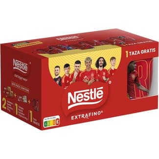 Pack 2 tabletas de chocolate extrafino de 125 g + 1 tableta de chocolate filipinos de 84 g caja 334 g -
