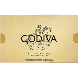 Bombones surtidos Gold collection 15 piezas estuche 163 g -