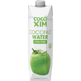 Agua de coco 100% pura brik 1 l -
