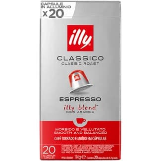Classico café espresso 100% arábica estuche 20 cápsulas compatibles con máquinas Nespresso -