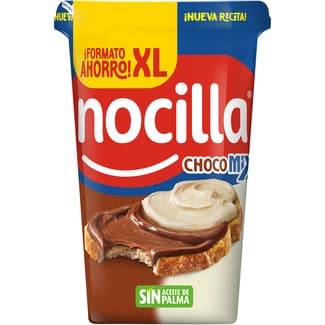 Chocomix crema de cacao, avellanas y leche sin gluten y sin aceite de palma tarrina 750 g formato ahorro! XL -