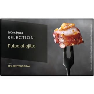 Pulpo al ajillo lata 72 g neto escurrido -