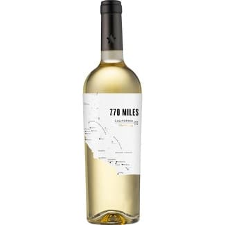 Vino blanco chardonnay de Califormia botella 75 cl -