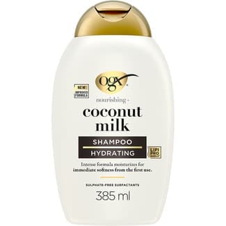 Champú nutritivo Leche de Coco para pelo seco frasco 385 ml -