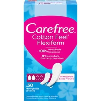 Protege slips Cotton Feel Flexiform regular-tanga caja 30 unidades -