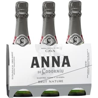 Cava brut nature ecológico pack 3 benjamines 20 cl -