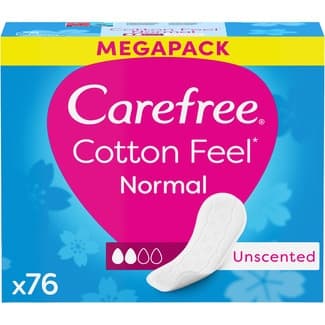 Protege slips Cotton Feel normal caja 76 unidades -