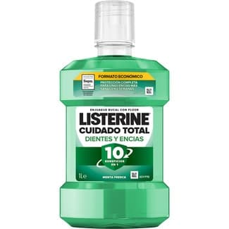 Enjuague bucal dientes y encías menta fresca frasco 1000 ml -