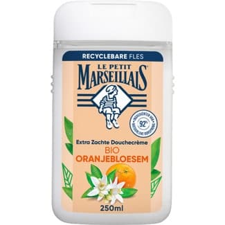 Gel de baño hidratante y nutritivo con flor de naranja Bio frasco 250 ml -