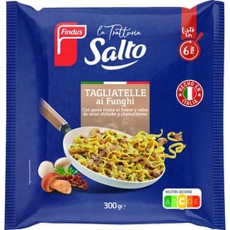 La Trattoria tagliatelle al funghi bolsa 300 g -