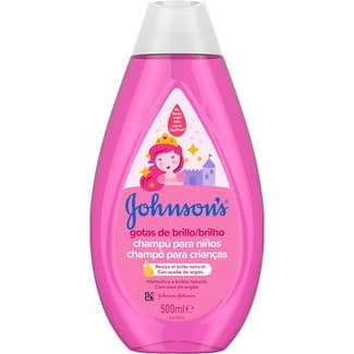 Champú para niños Gotas de Brillo con aceite de argán frasco 500 ml -