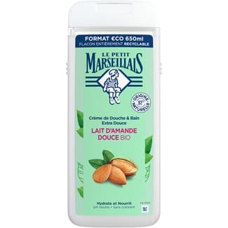 Gel de baño hidratante y nutritivo con leche de almendra Bio botella 650 ml -