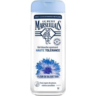 Gel de ducha calmante flor azul Bio frasco 400 ml alta tolerancioa -
