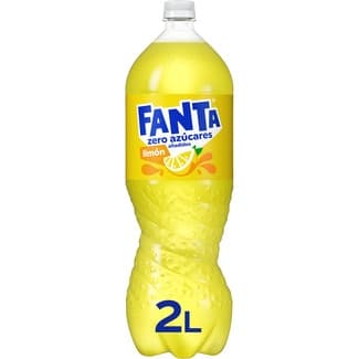 Refresco de limón sin azúcares añadidos con gas botella 2 l -