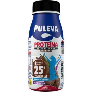 Proteína batido sabor chocolate sin azúcar añadido y bajo en lactosa botella 250 ml -