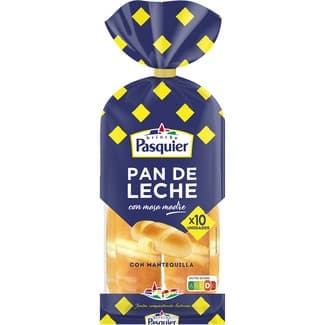 Pan de leche con masa madre y mantequilla 10 unidades bolsa 350 g -