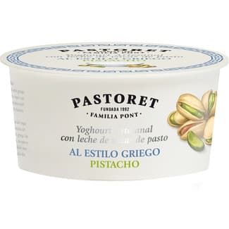 Yogur al estilo griego con leche de vacas de pasto pistacho envase 150 g -