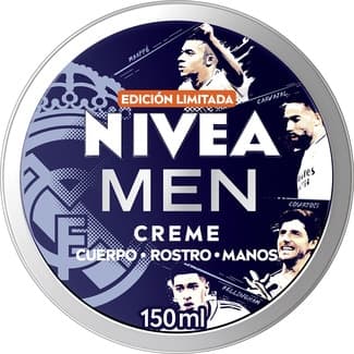 Crema cuerpo, rostro y manos Real Madrid tarro 150 ml -