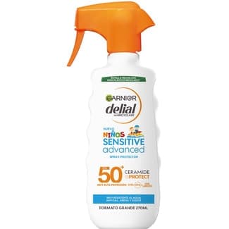 Sensitive Advanced protector solar niños ceramide protect SPF-50+ pistola 270 ml muy resistente al agua -