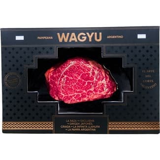 Solomillo de vacuno de raza Wagyu argentino peso aproximado bandeja 150 g -