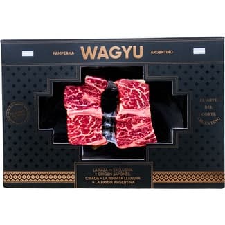 Tataki de vacuno de raza Wagyu argentino peso aproximado bandeja 150 g -