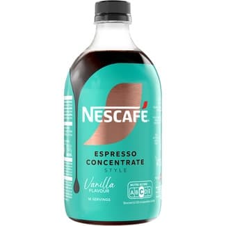 Café espresso concentrado sabor a vainilla 16 dosis botella 500 ml -