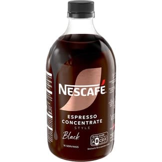 Café espresso concentrado Black 16 dosis bote 500 ml -