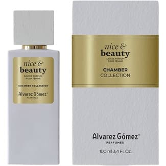 Agua de perfume femenina Chamber Collection Nice & Beauty frasco 100 ml -