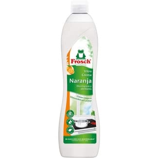 Limpiador para vitrocerámicas en crema naranja ecológico envase 500 ml -