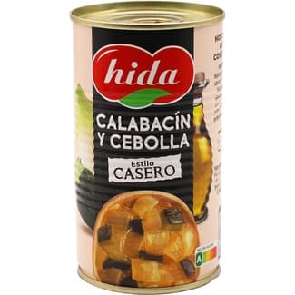 Calabacín y cebolla lata 340 g neto escurrido -