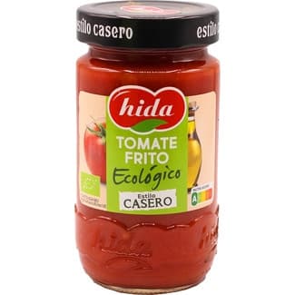 Tomate frito ecológico frasco 350 g neto escurrido -