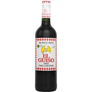 Vino para cocinar blanco seco botella 75 cl -