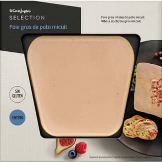 Foie gras entero de pato mi cuit sin gluten envase 80 g -