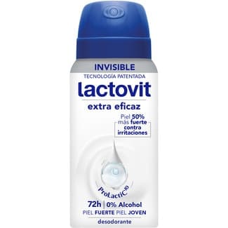 Desodorante Extra Eficaz Invisible 0% alcohol 72h spray 35 ml -