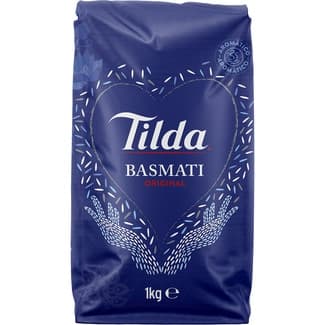 Arroz basmati paquete 1 kg -