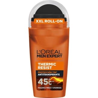 Desodorante roll-on masculino Thermic Resist 72h antitranspirante envase 50 ml fragancia fresca y amaderada -