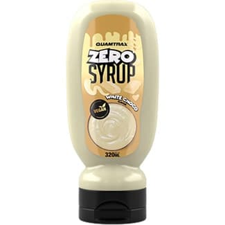 Zero sirope sabor chocolate blanco vegano bote 330 ml -