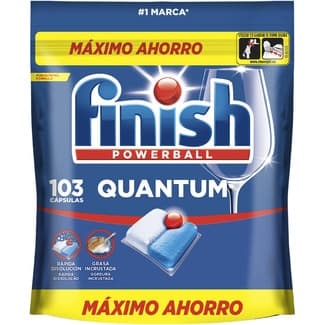 Detergente lavavajillas Powerball Quantum bolsa 103 pastillas -