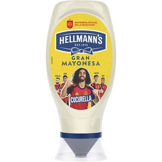 Mayonesa bocabajo sin gluten sin lactosa envase 430 ml -