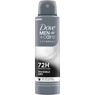 Desodorante + Care Advanced Invisible Dry antimanchas antitranspirante 72h spray 150 ml -