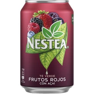 Refresco de té verde con frutos rojos y açai lata 33 cl -
