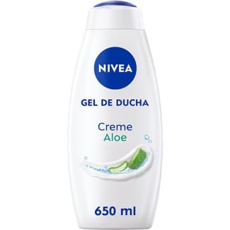 Gel de ducha Creme con aloe vera frasco 650 ml -