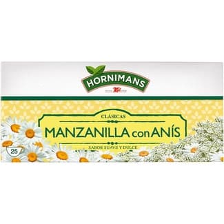 Infusión de manzanilla con anís estuche 25 bolsitas -