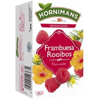 Frutal infusión de frambuesa y rooibos sin teína estuche 20 bolsitas -
